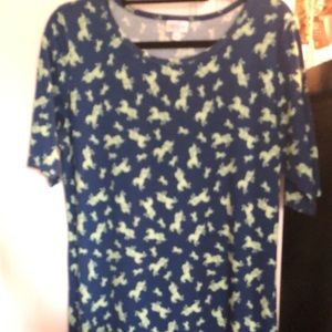 SOLD LuLaRoe Unicorn Julia Dress